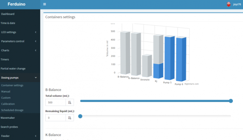 Web interface screenshot 3