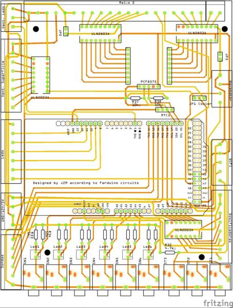 Ferduino Shield v5 pcb