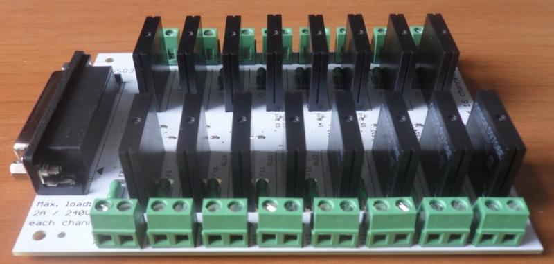 SSR module board 16 channels