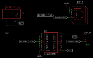 Ferduino Mega schematic fans