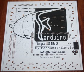 Ferduino Mega 2560 bottom side